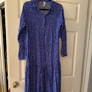 Midi H&M polka dot dress